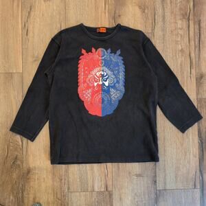 VTG‎ C-PIX Women's Medium Sweatshirt Luchador WWE Fighting Spanish Mexican